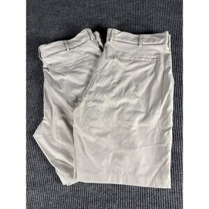 2 pair paWalter Hagen 11 Mens Golf Shorts Khaki Tan Size 38 Performance Athletic